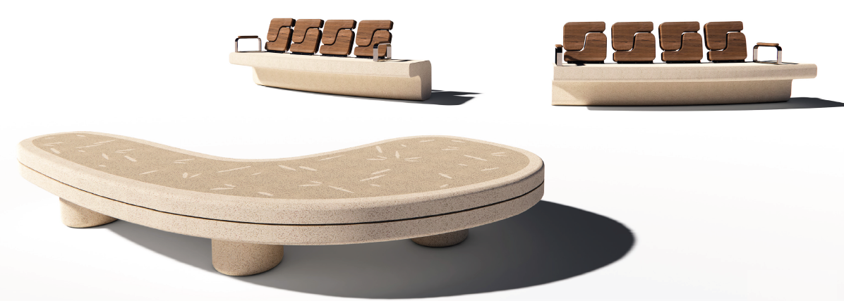 New seat sesign inspired by surf culture