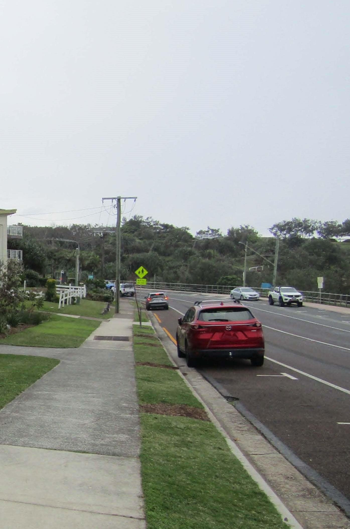 In addition to this damage, four street trees are no longer present on the verge opposite beach access 82, as shown in the photo taken in October 2024.