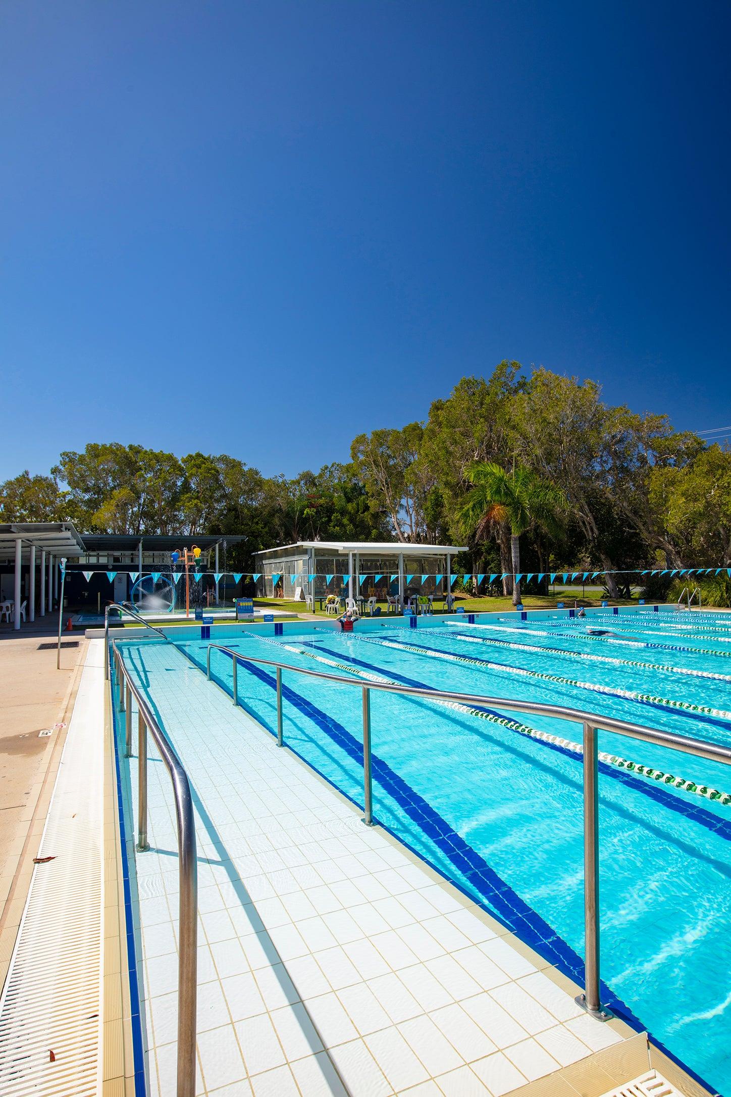Coolum Aquatic pool featuring ramp entry