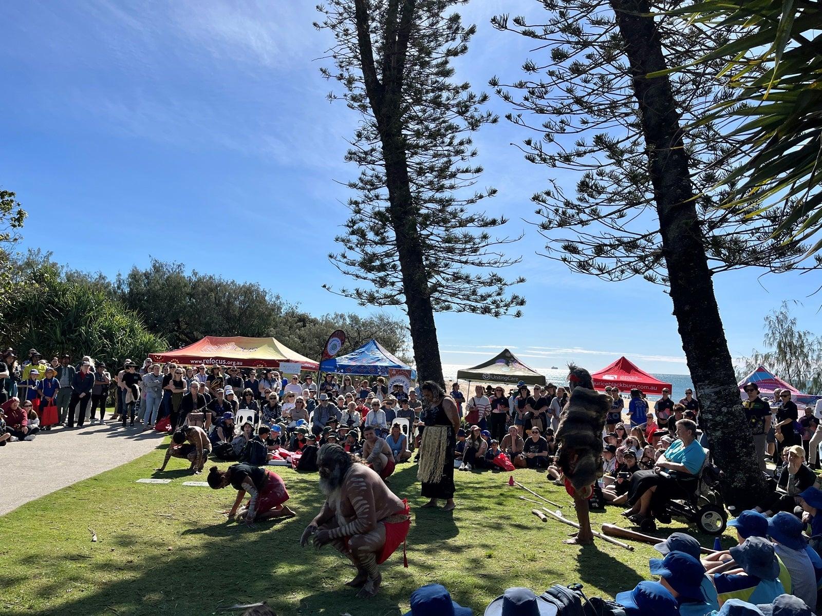 Participants in Aunty Betty Memorial Walk