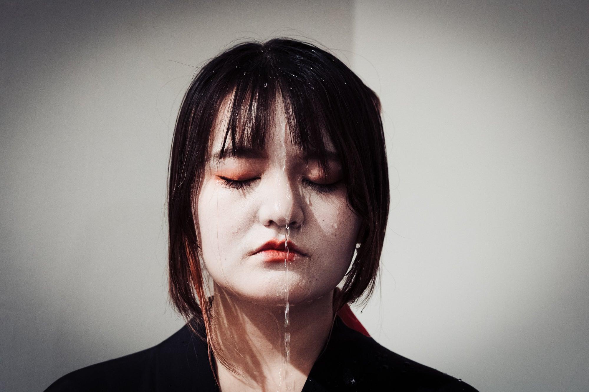 Tokyo Rain_, Photography by Susann Bargas Gomez Model