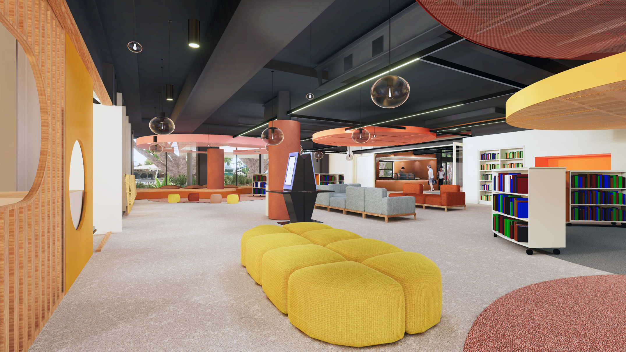 Caloundra's new Library+, junior library