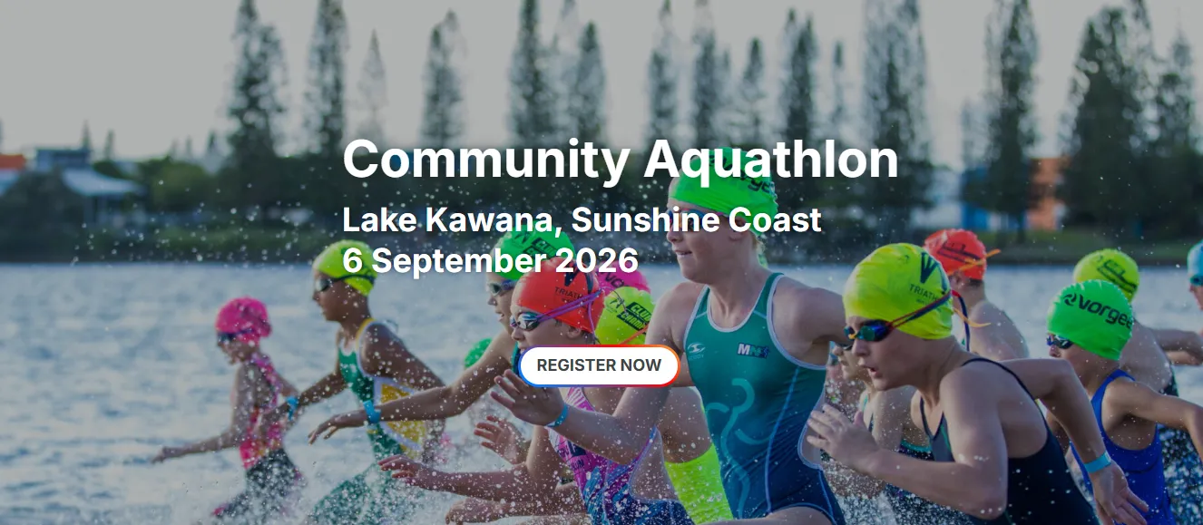 An image about Kawana Community Aquathlon