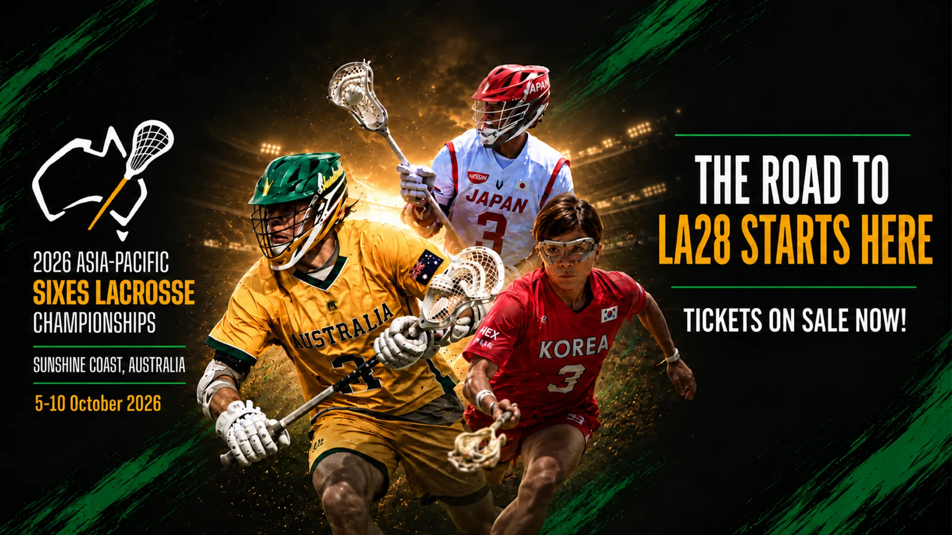 An image about 2026 Asia-Pacific Sixes Lacrosse Championships