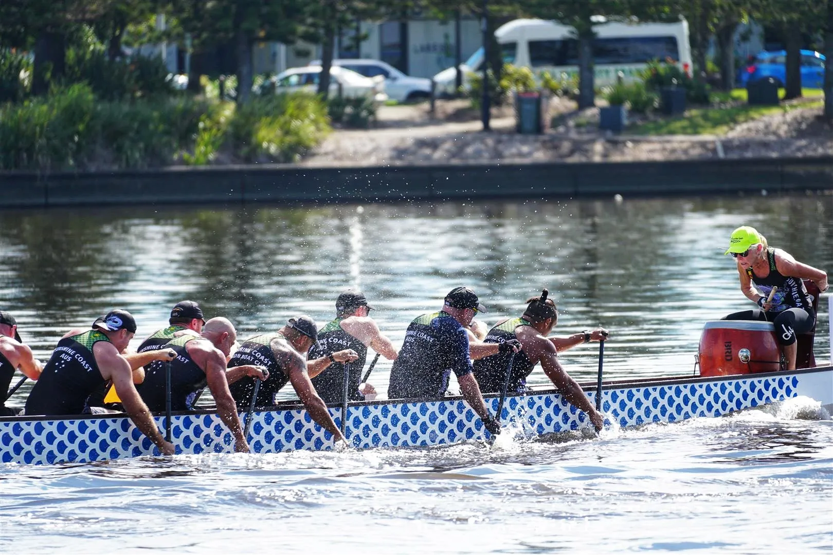 An image about Dragon Boat QLD Club Regatta