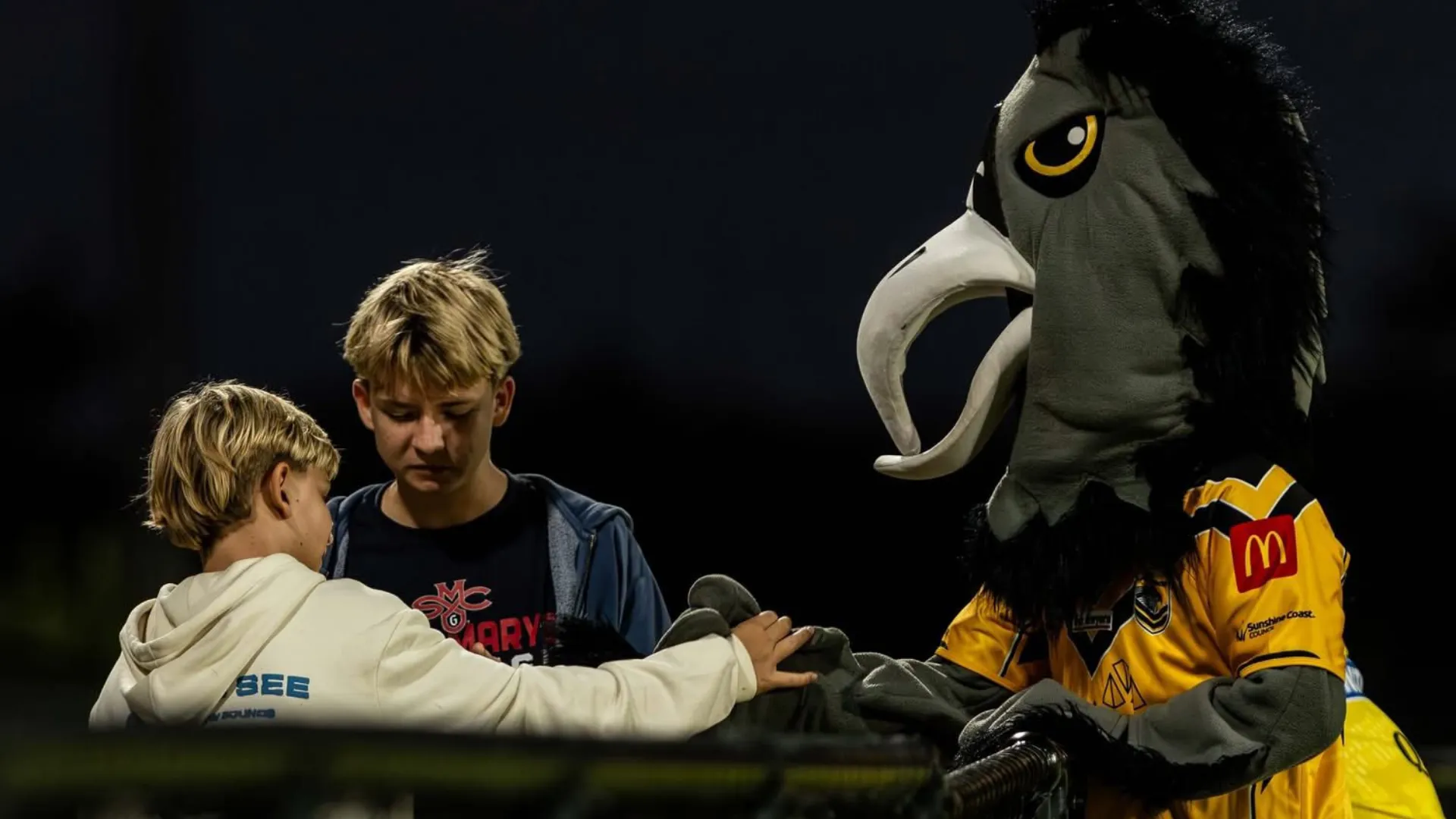 An image about Falcons Juniors Home Games vs Pride