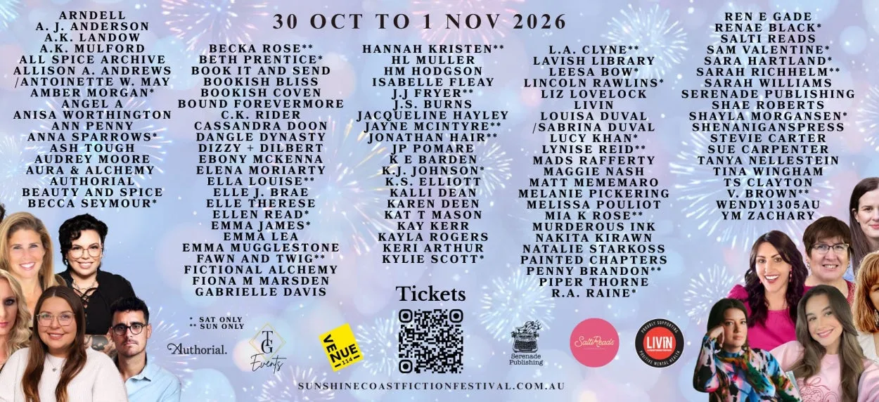 An image about Sunshine Coast Fiction Festival 2026