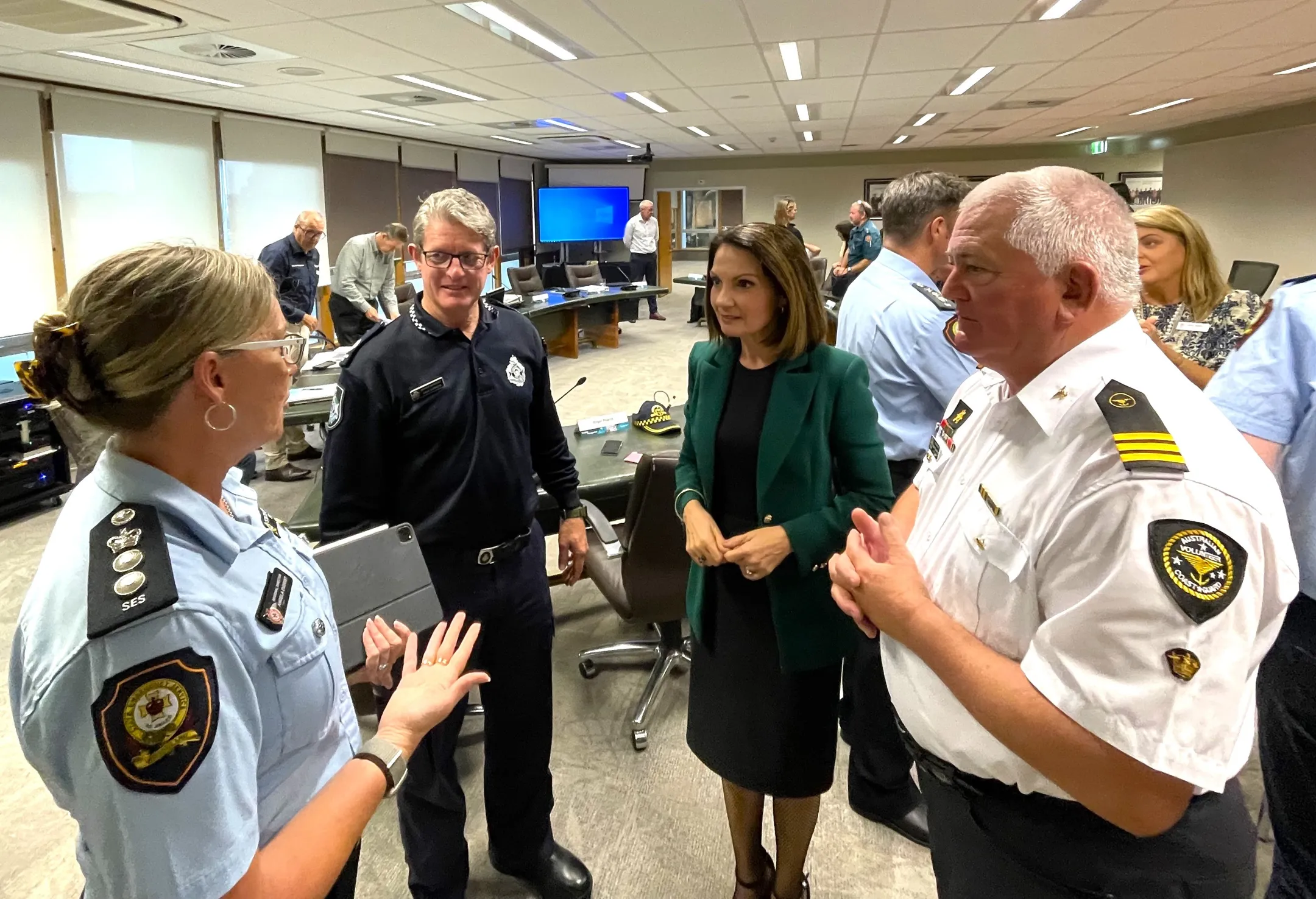 An image about Leaders ready when disaster strikes