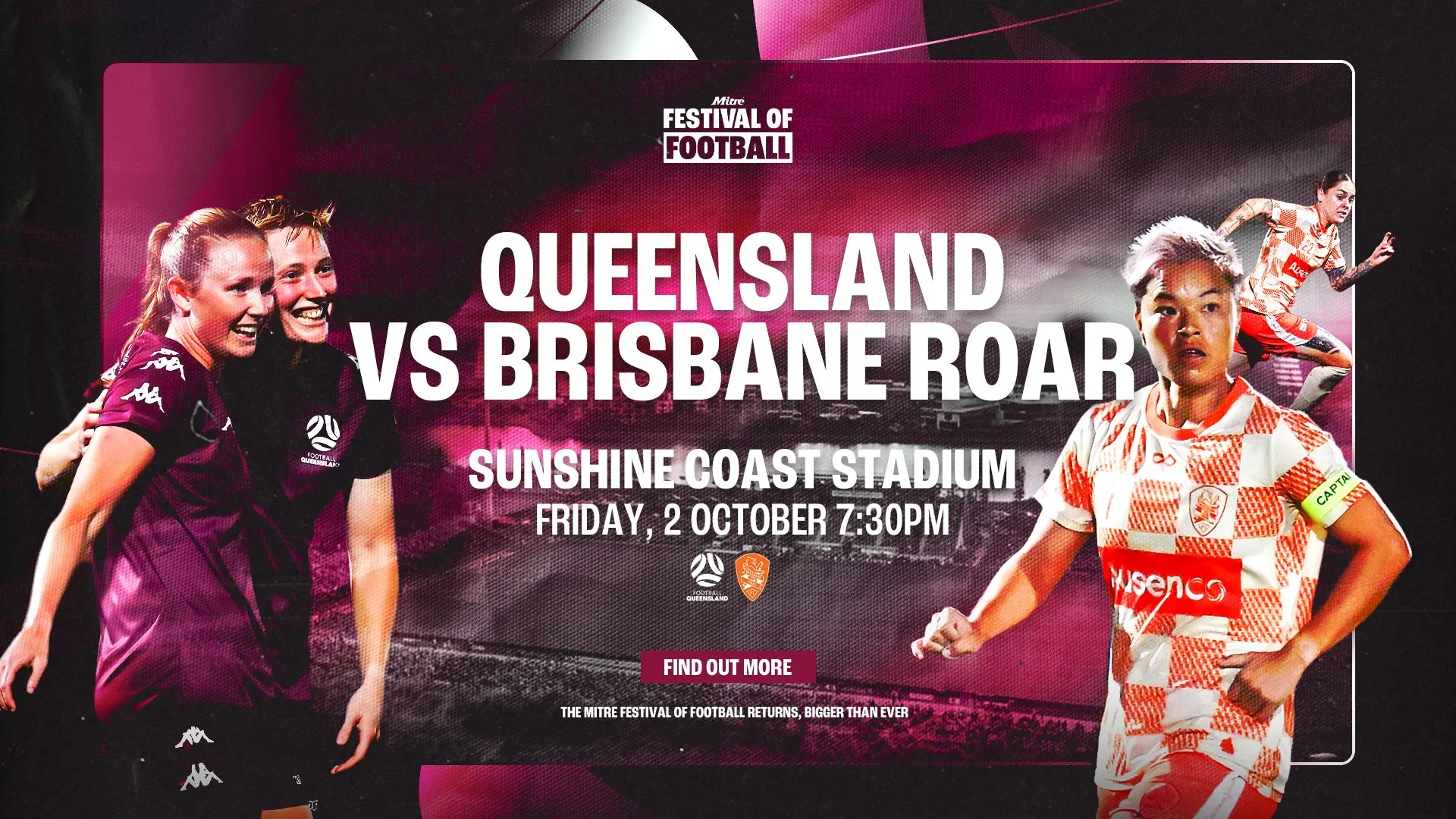 An image about Queensland vs Brisbane Roar