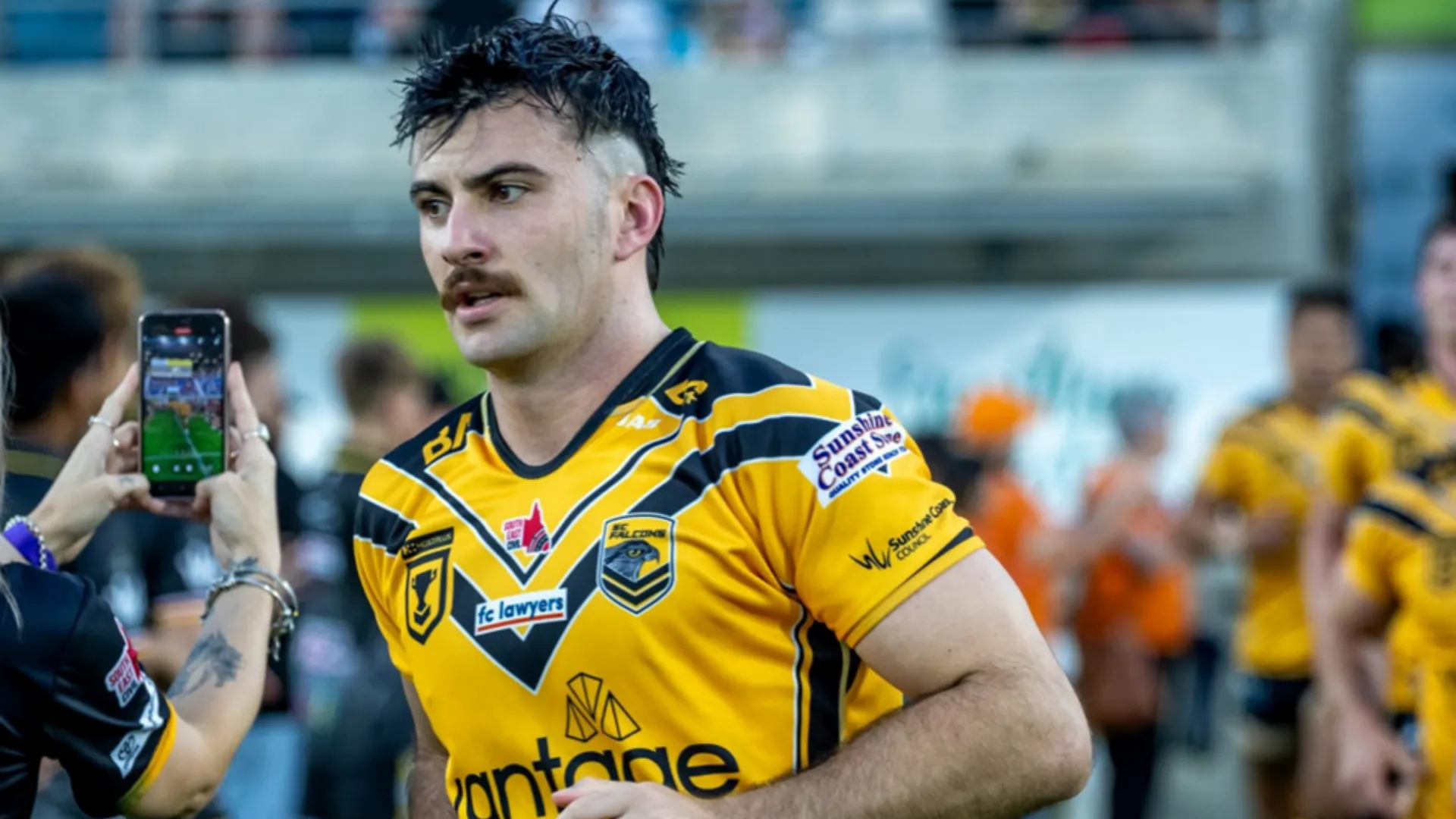 An image about Hostplus Cup Round 4 Falcons vs Clydesdales