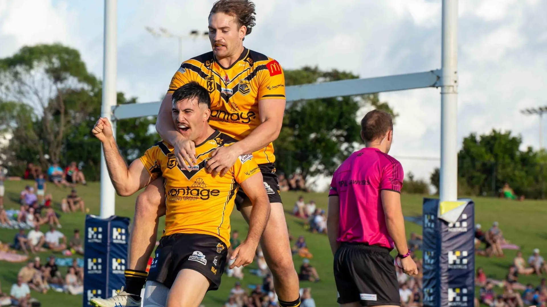 An image about Hostplus Cup Round 16 Falcons vs Capras