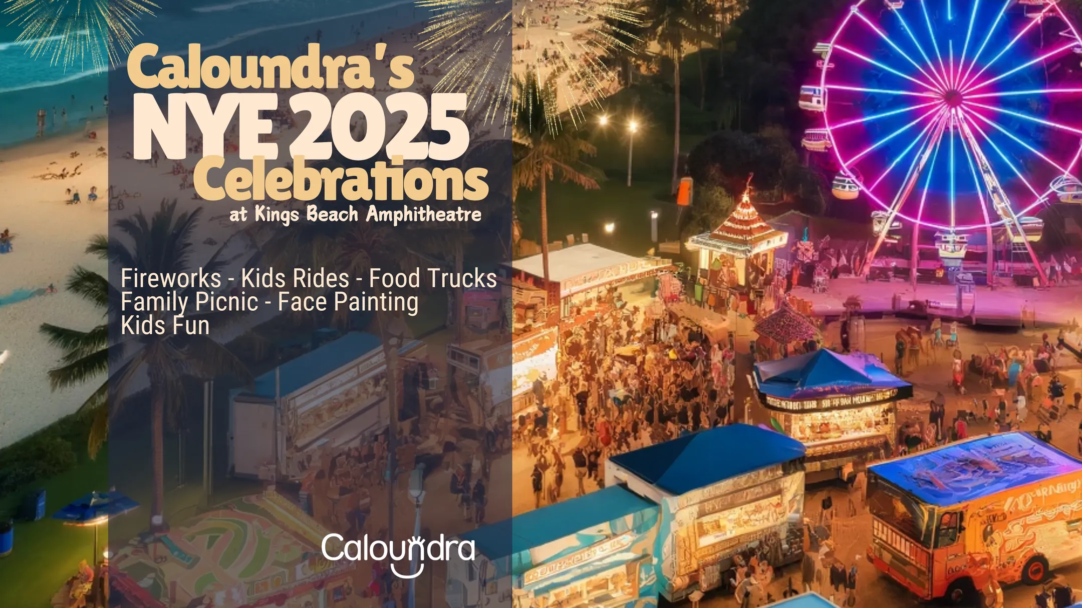 An image about Caloundra's NYE Celebrations