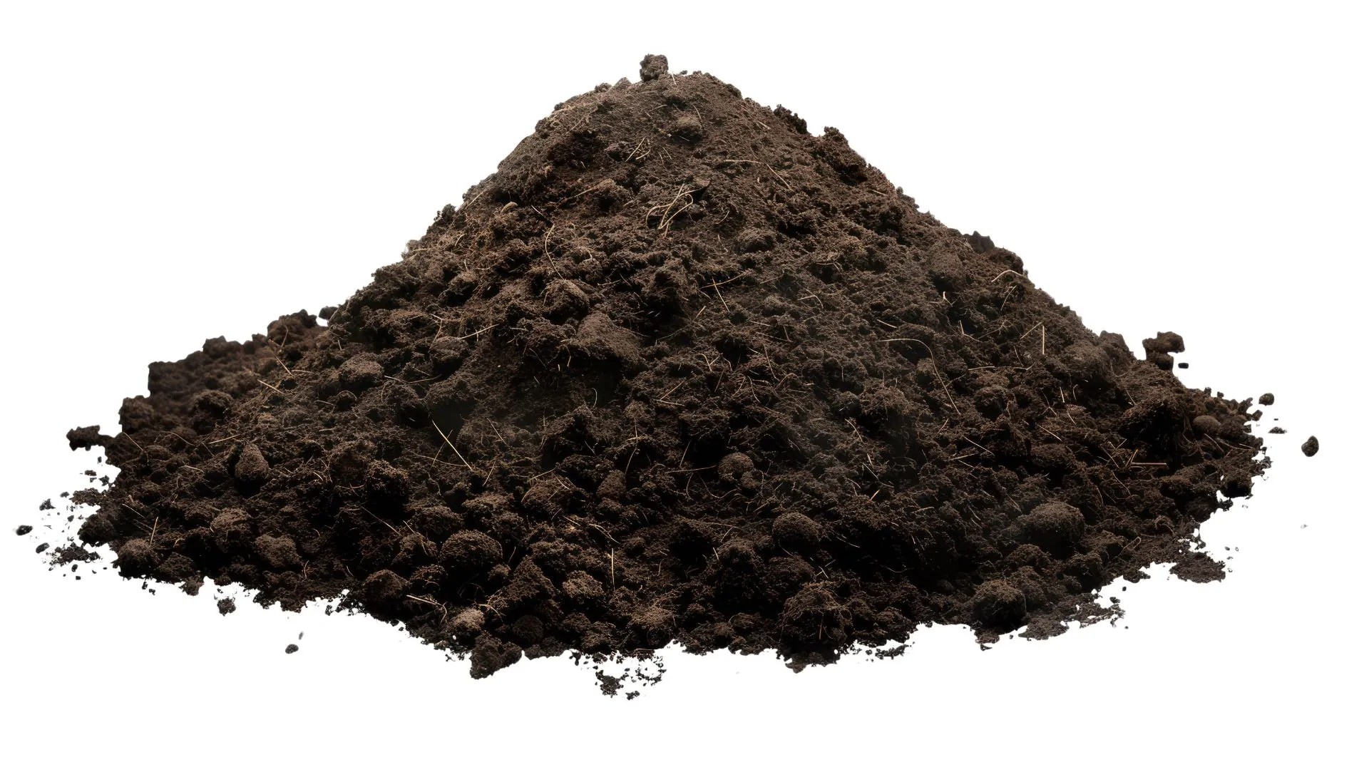 Small pile of clean fill, dirt.