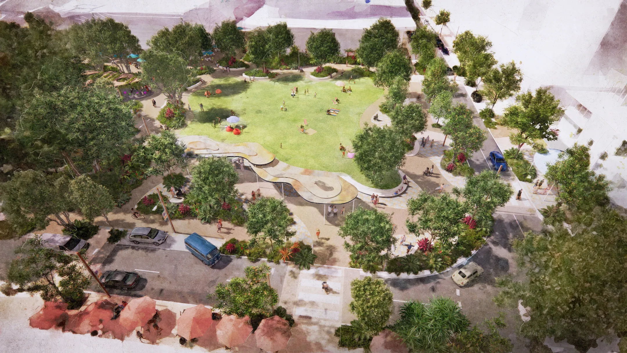 An image about Clearing the way for Caloundra’s new town square
