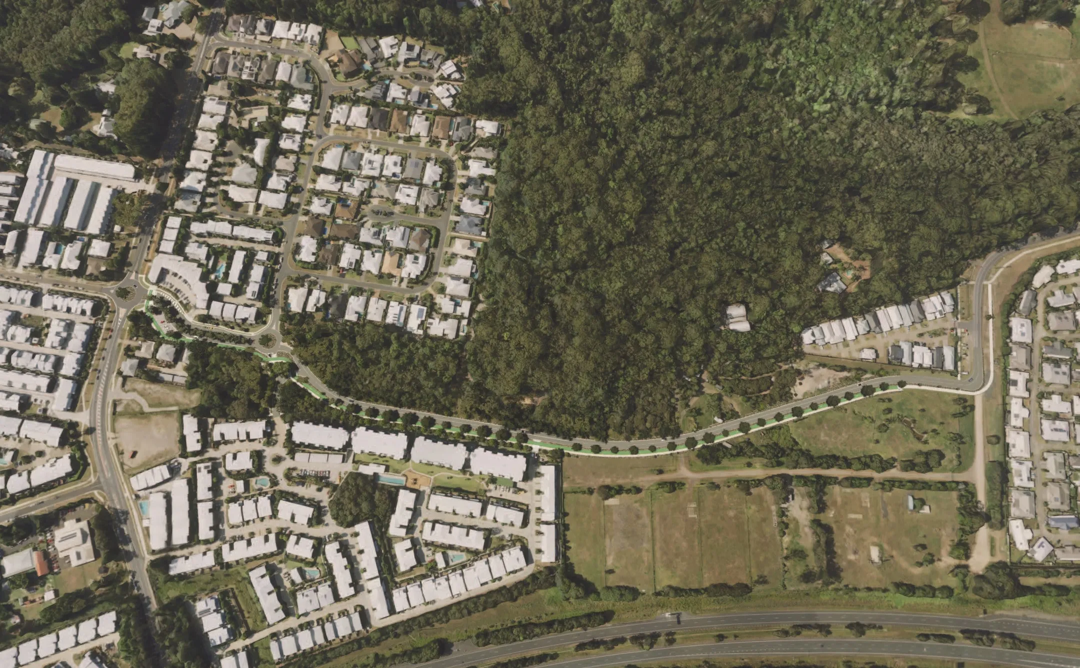 An image about Buderim's Goshawk Boulevard extension