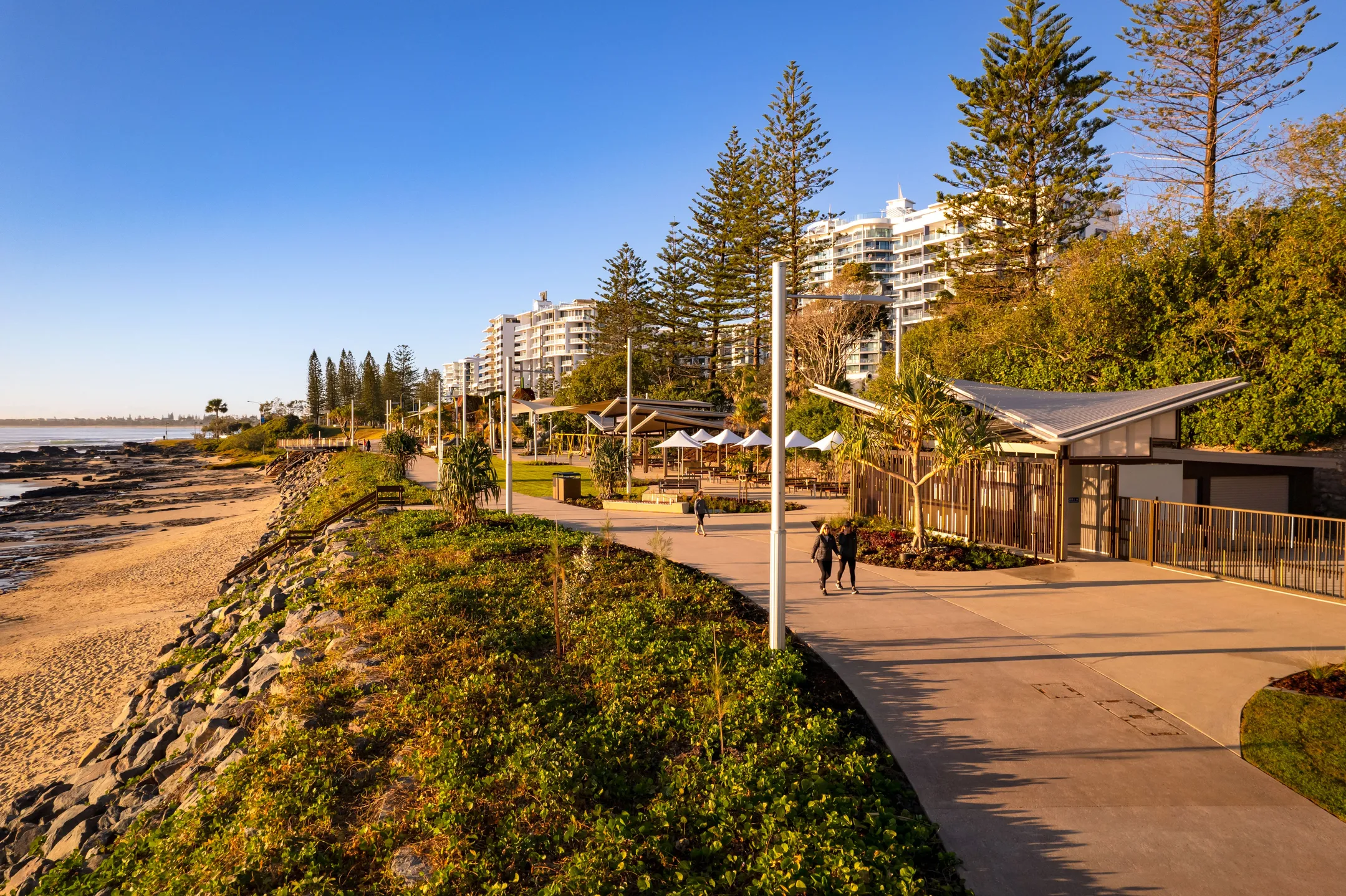 Mooloolaba foreshore Northern Parklands.