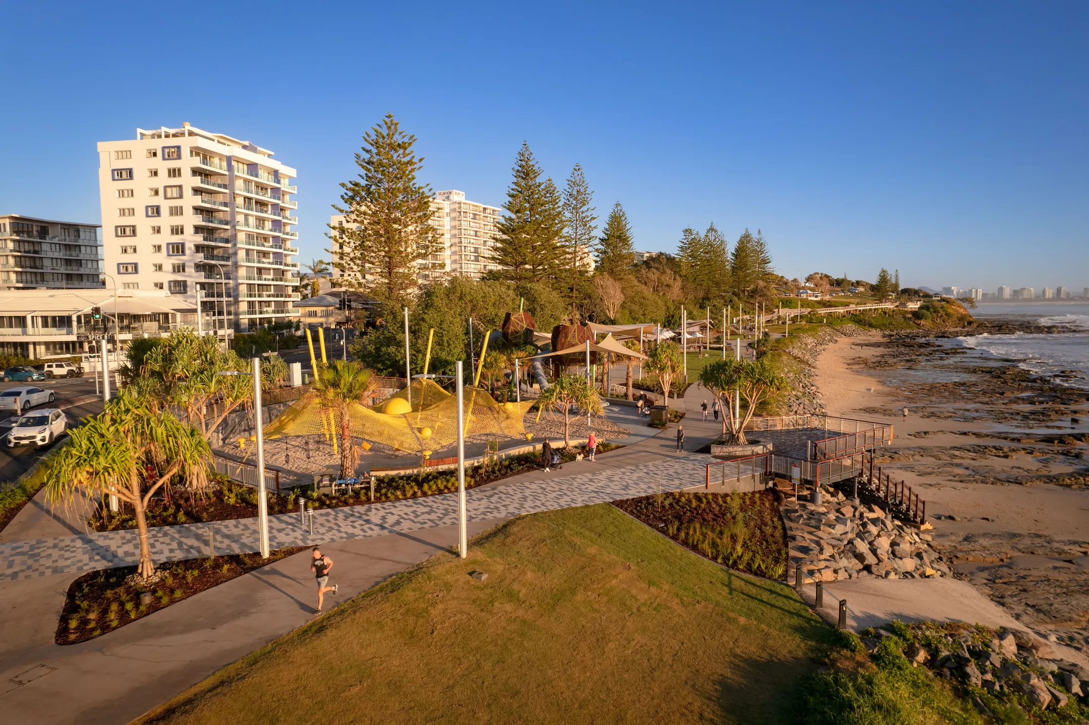 Mooloolaba foreshore Northern Parklands.
