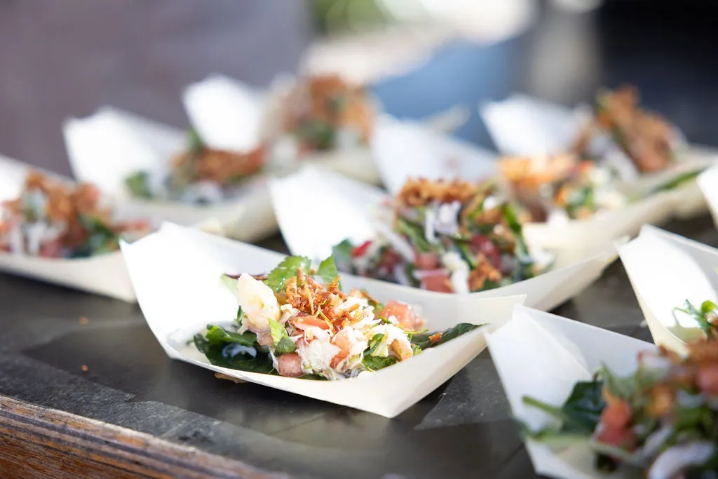 $5 bite size plates at Mooloolaba Seafood Market Day