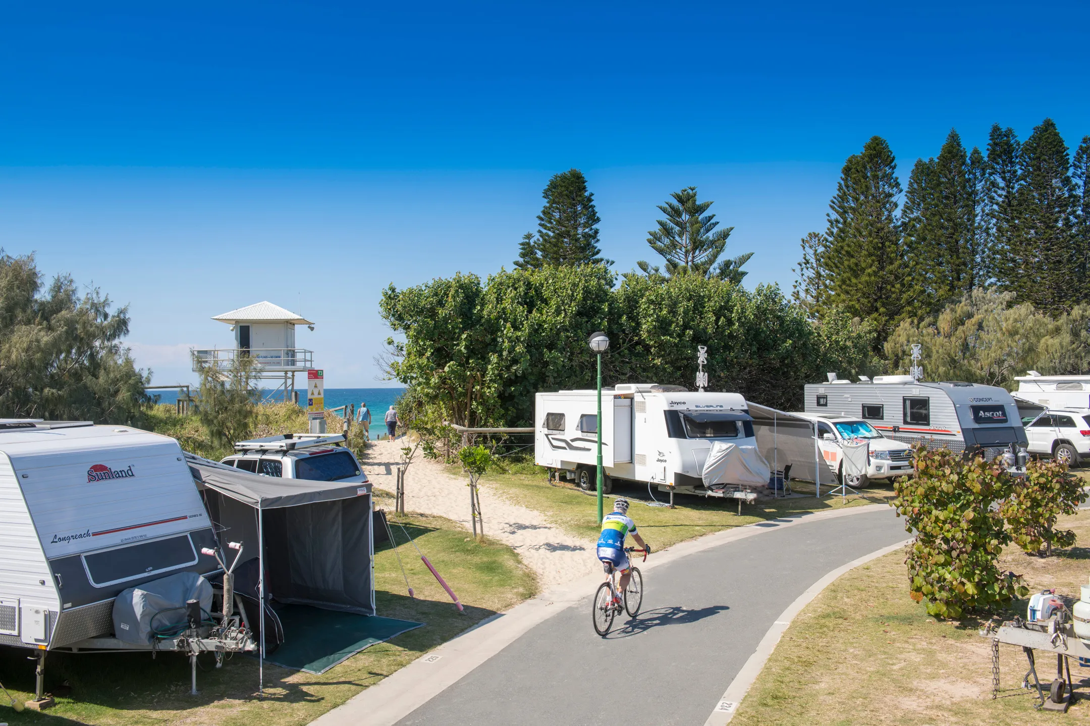An image about Visit Sunshine Coast Holiday Parks