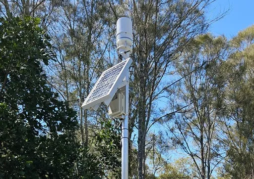 Weather station installed at Maroochy Wetlands Sanctuary
