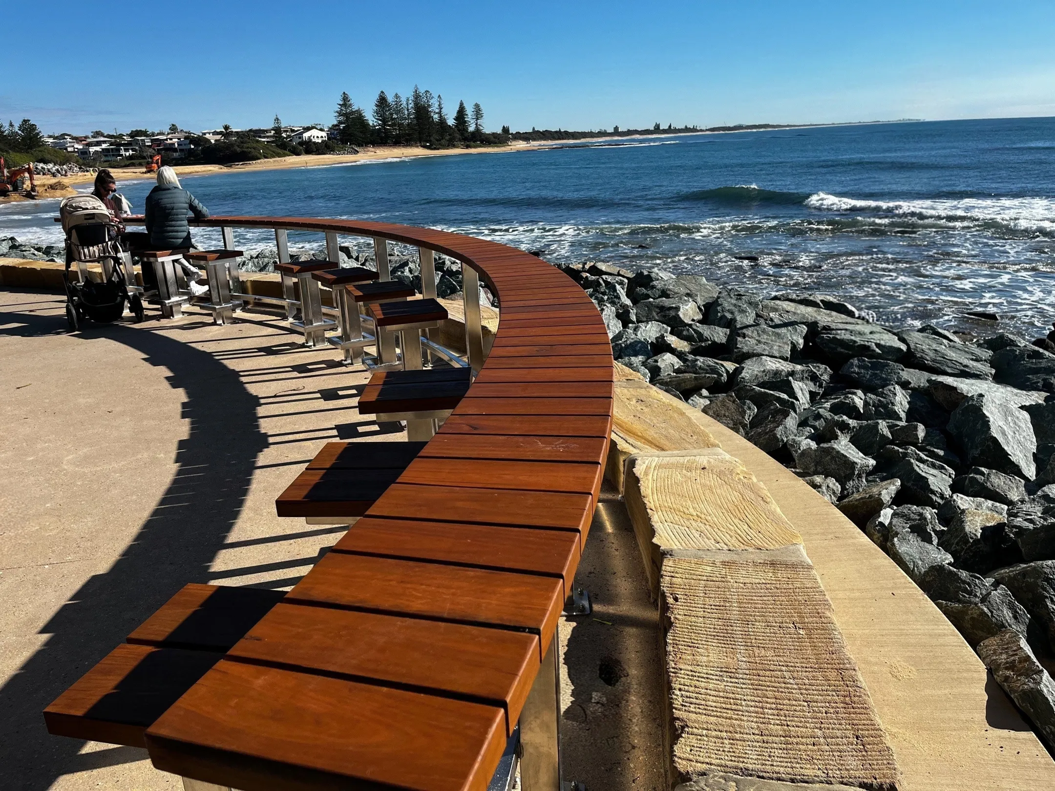 An image about Major milestones reached at Moffat Beach