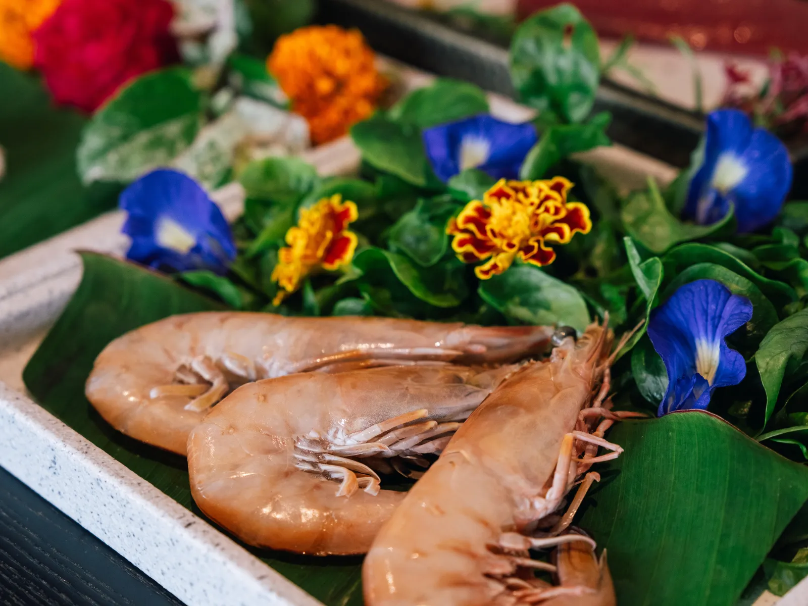 Silver Sea Seafood's eastern king prawns.