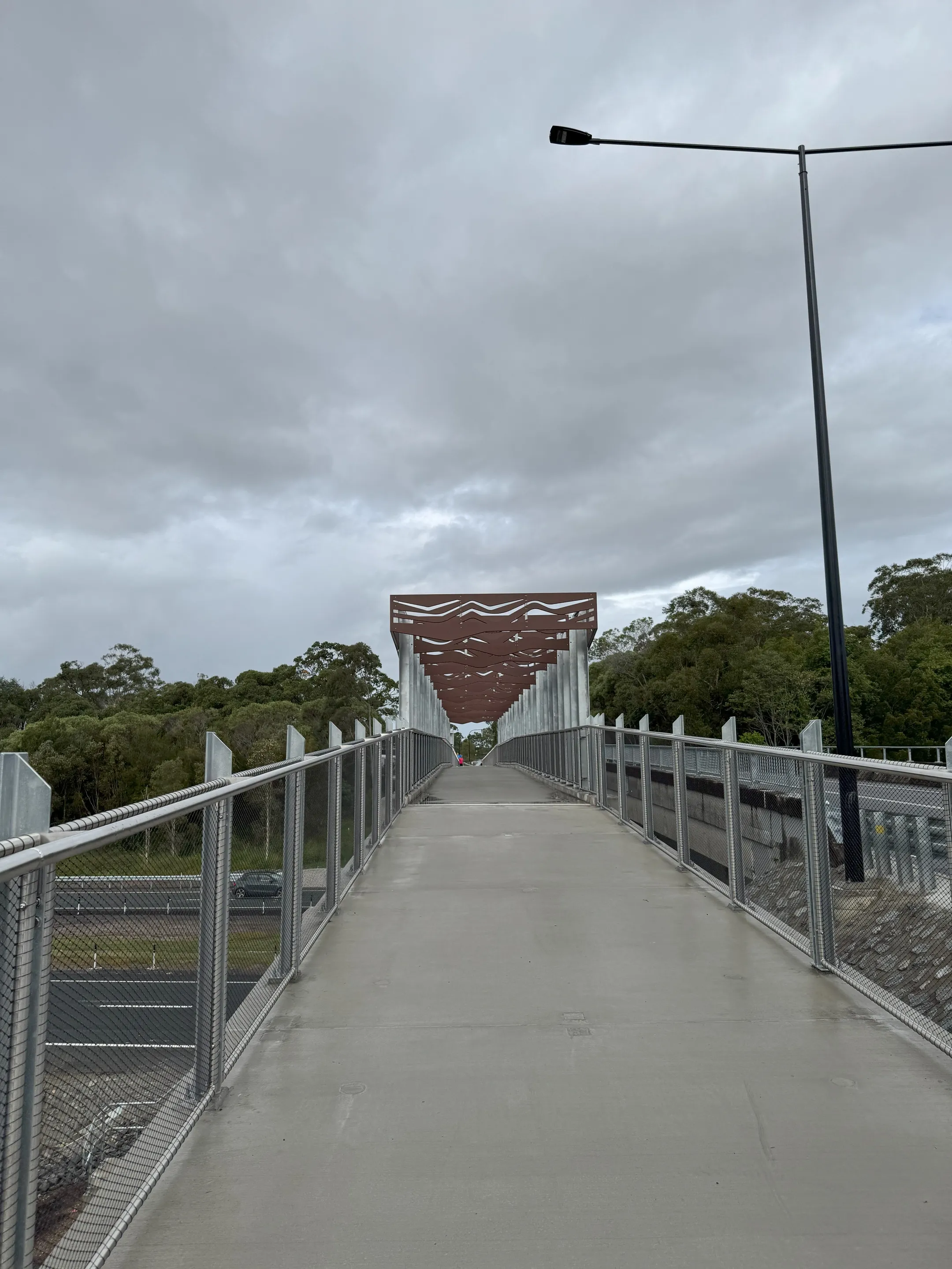 New wide pathway at Stringybark Road, Sippy Downs.