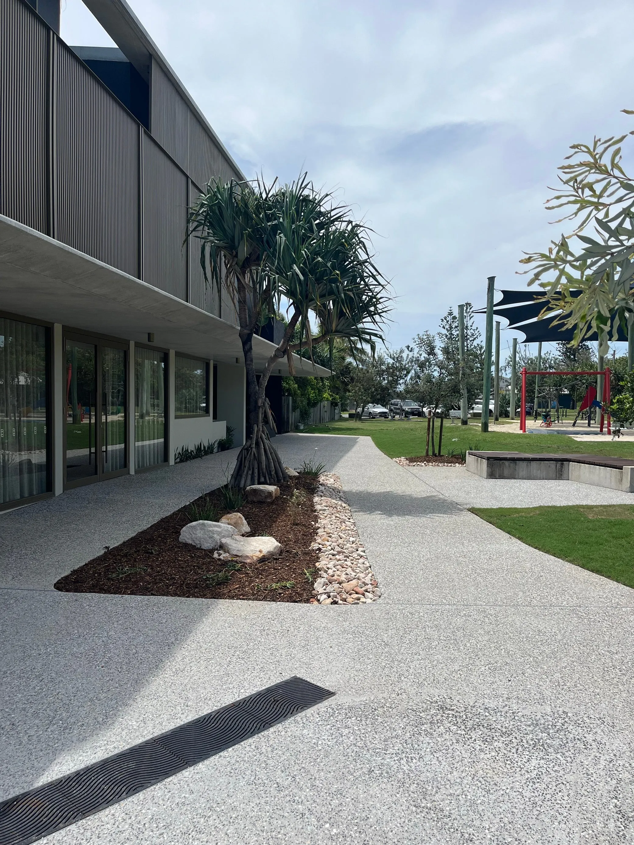 Marcoola streetscape completed.