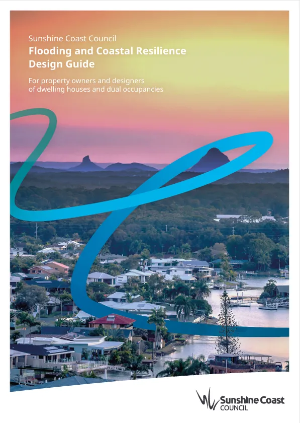 The cover of the Flooding and Coastal Resilience Design Guide
