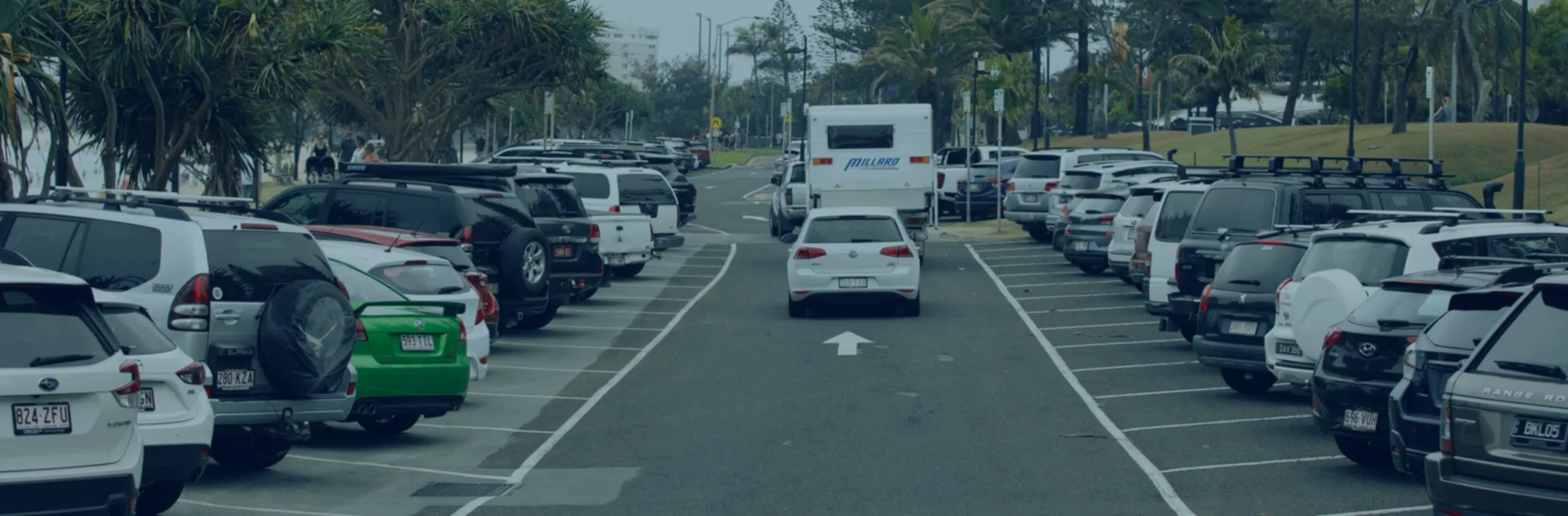 Parking spot at Mooloolaba.