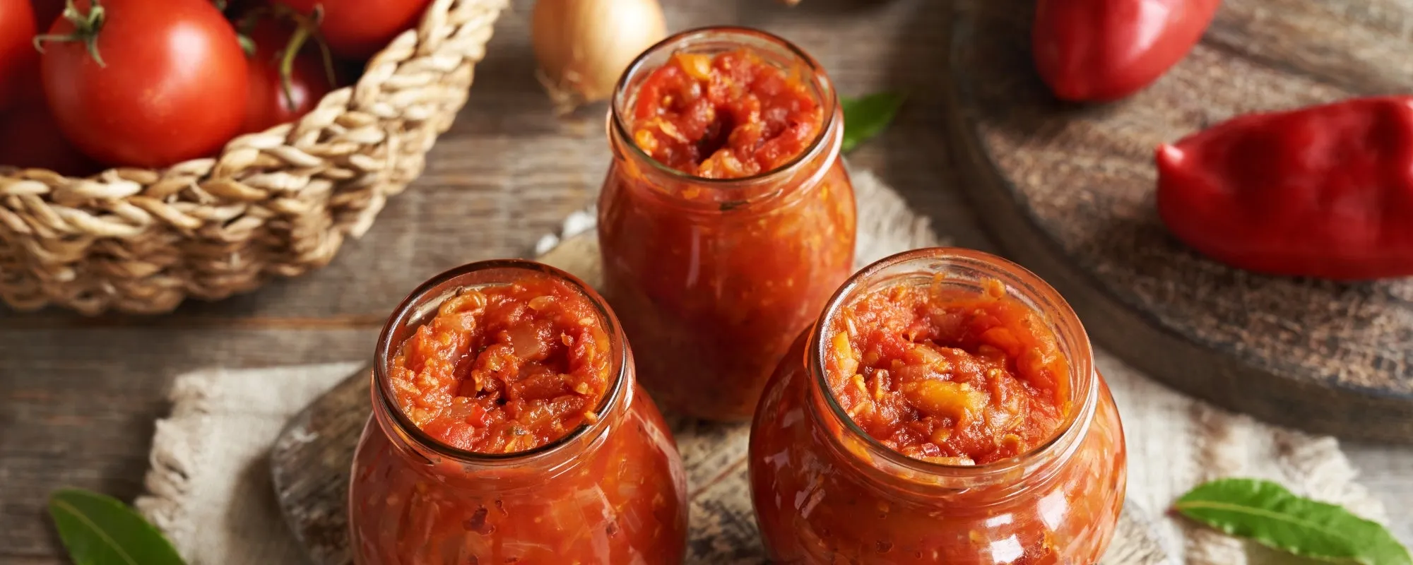 An image about Homemade tomato relish