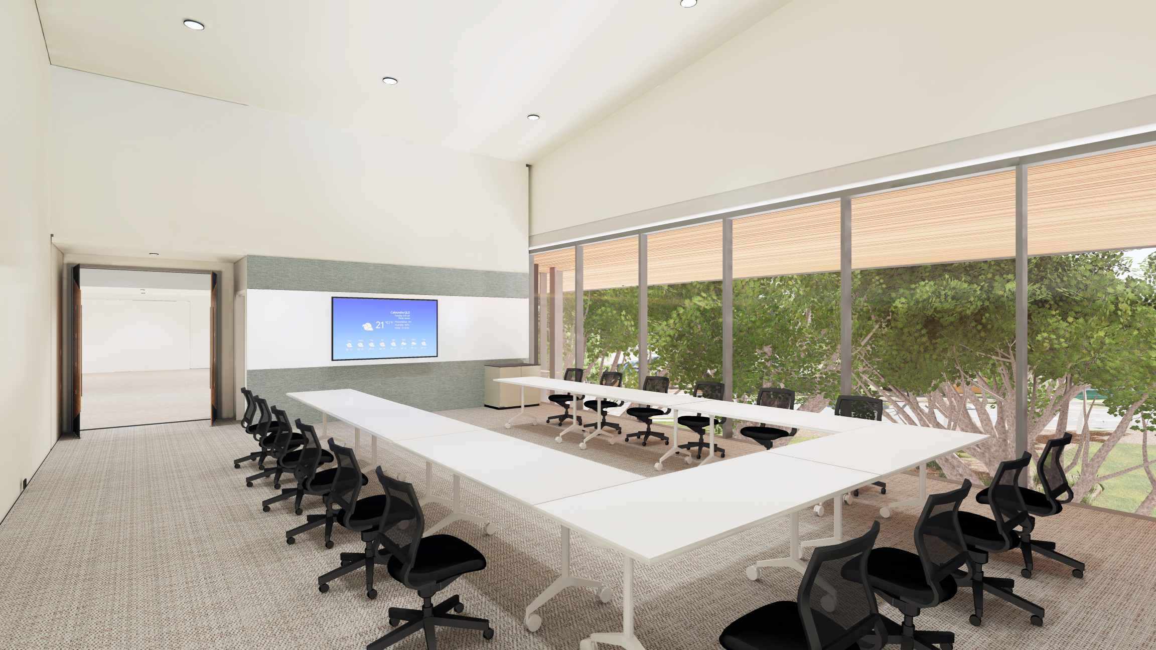 Artist impression – Beerwah room