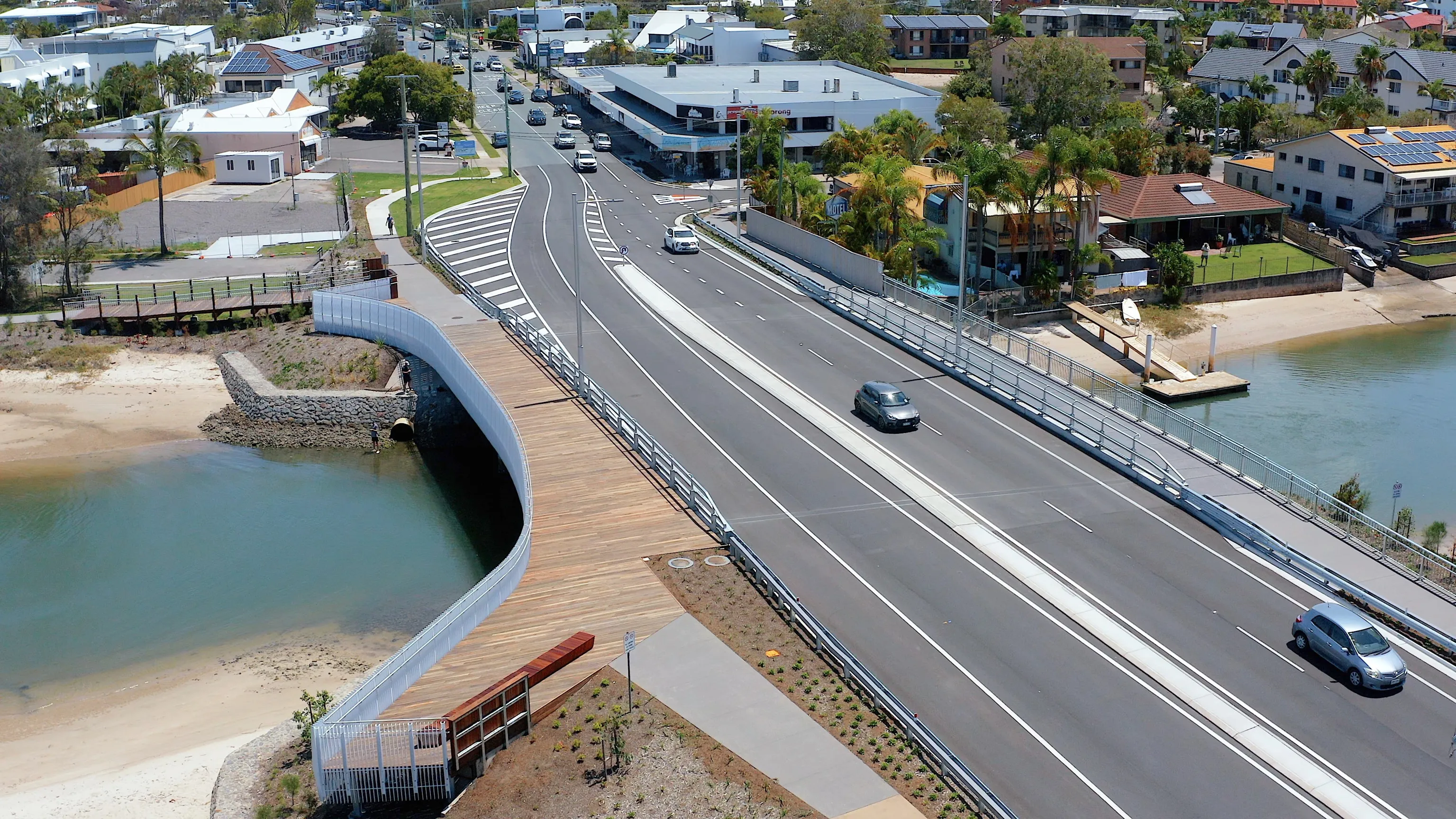 Mayes Cana Bridge looking south.
