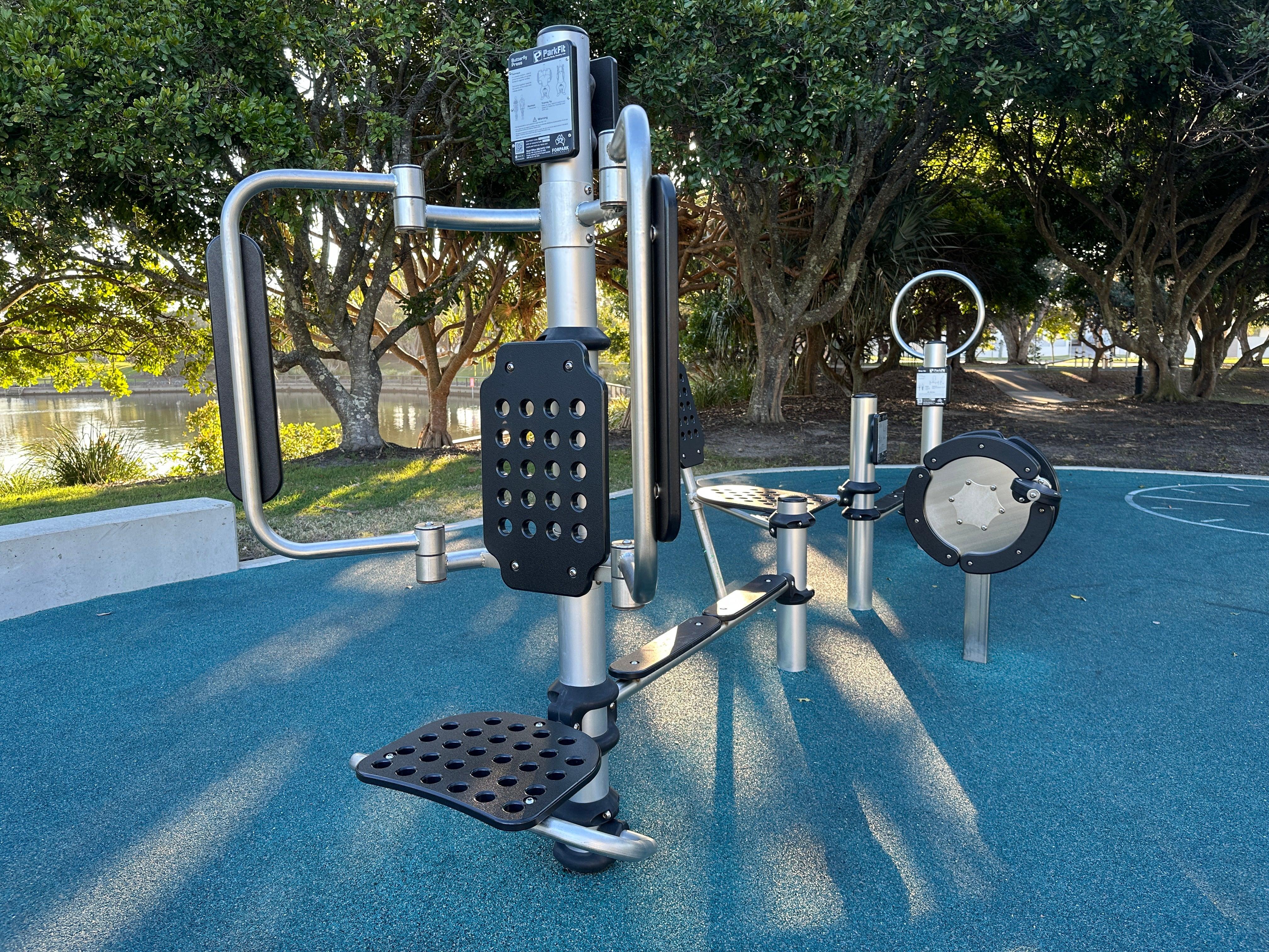 Exercise Park and Equipment at Wurtulla