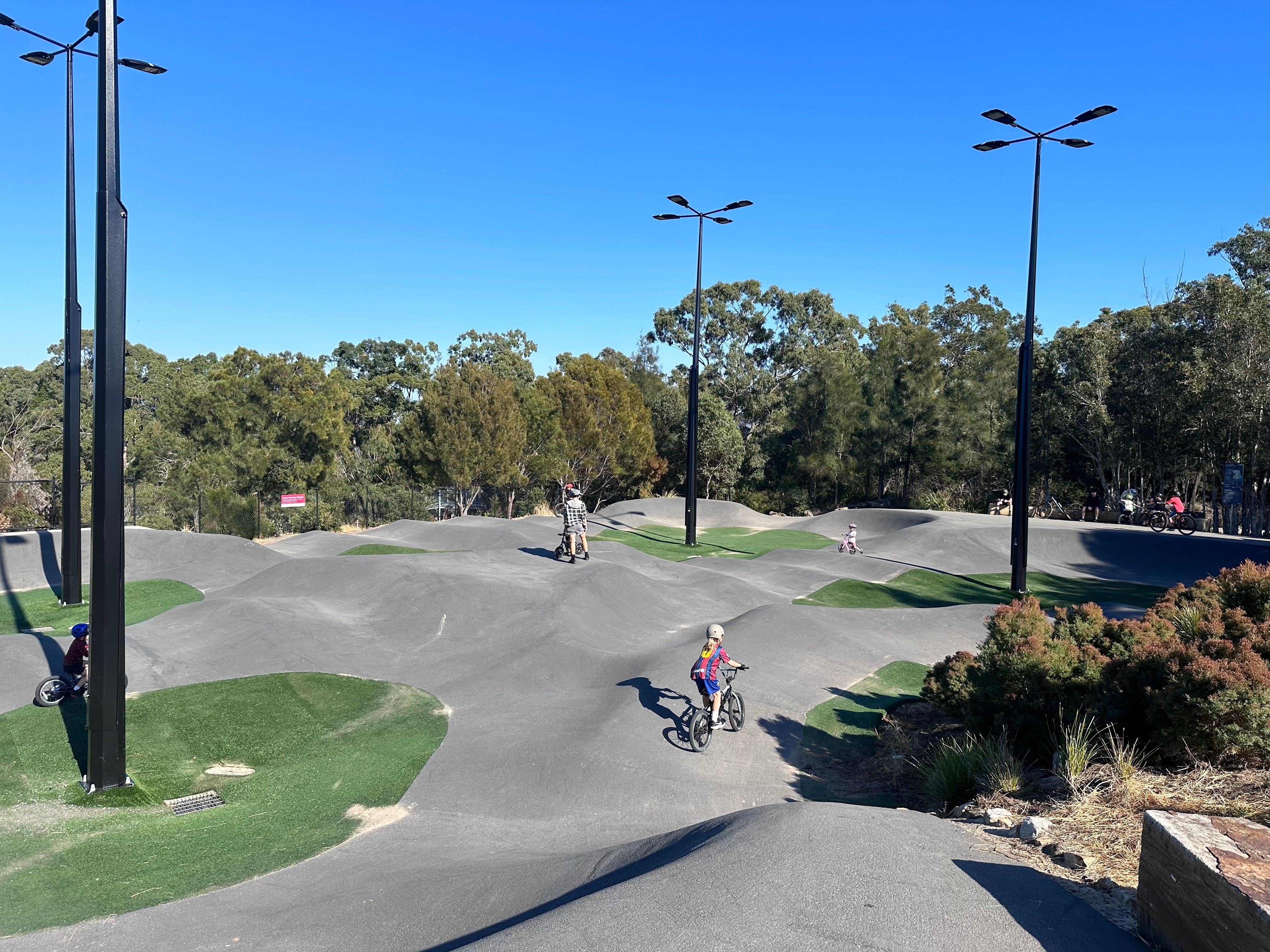 Sugar bag pump track