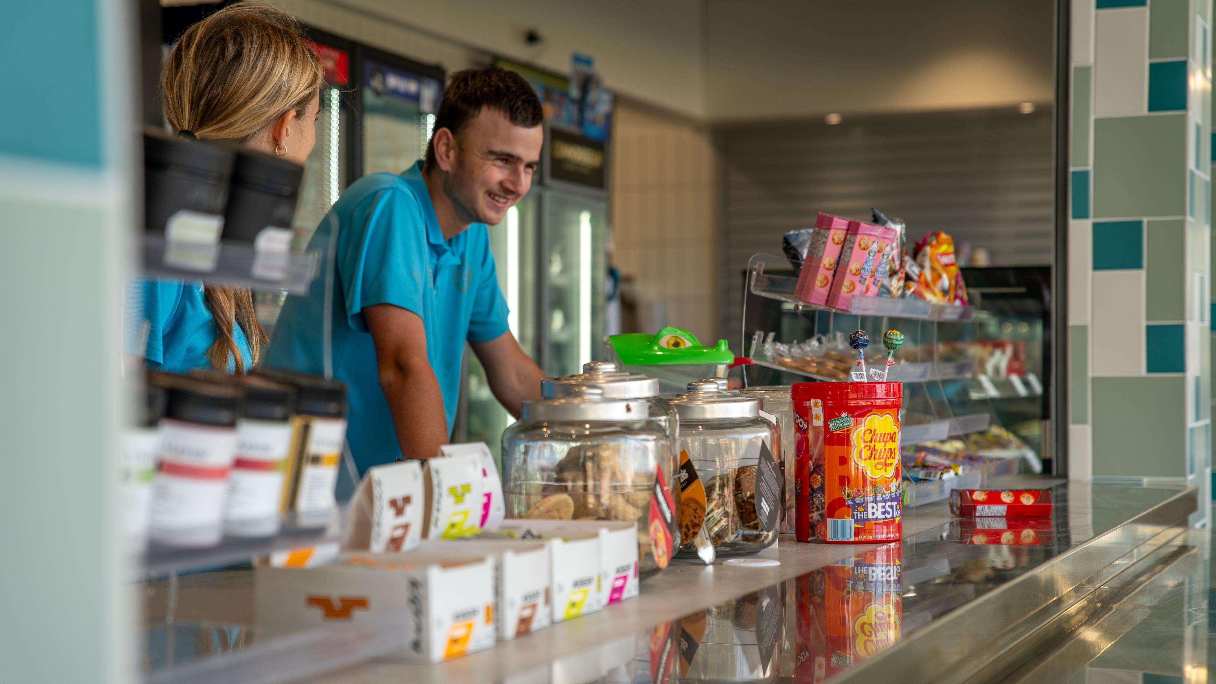 Kawana Aquatic Centre stage two redevelopment complete August 2025 - new cafe now open
