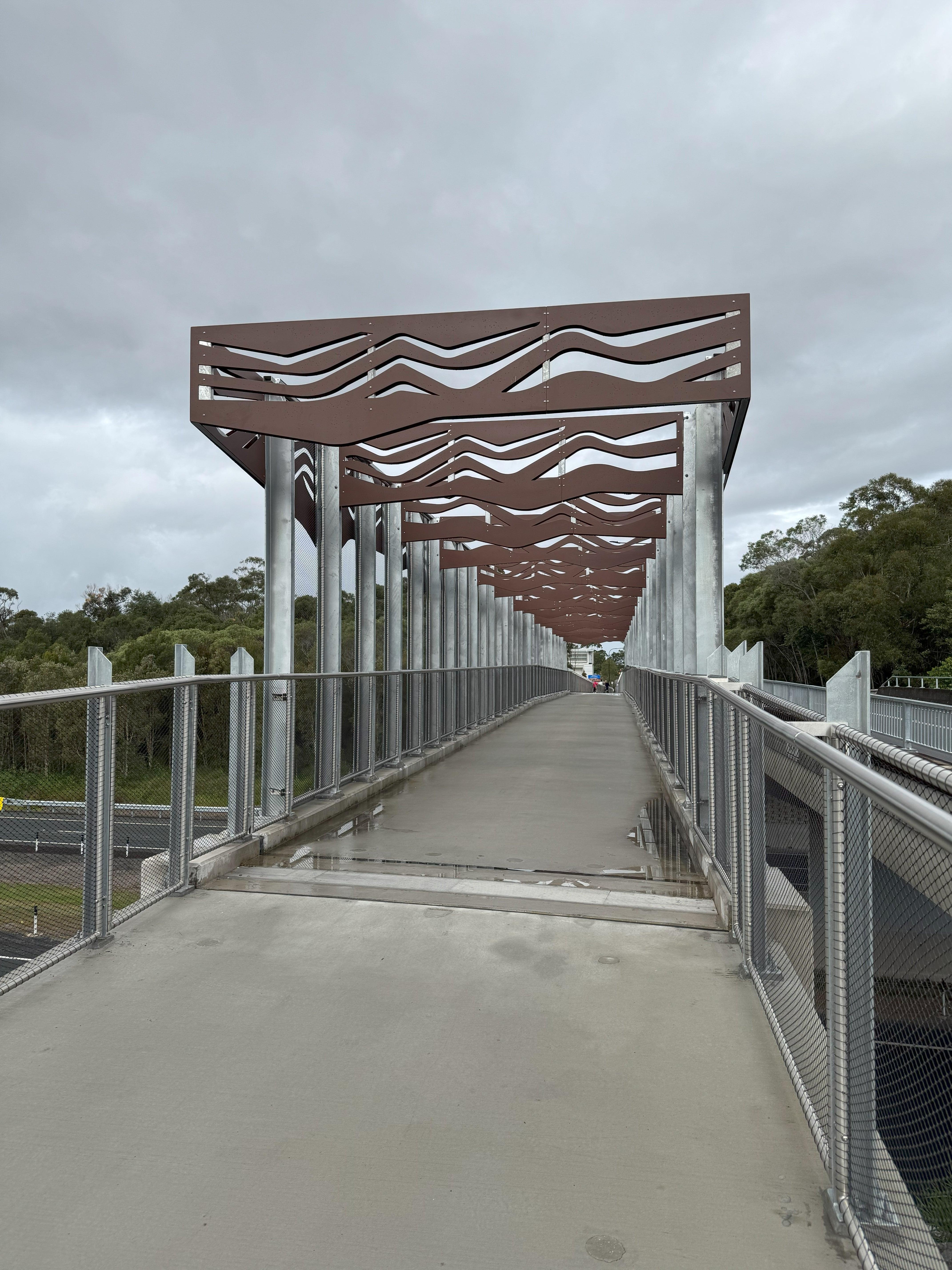 Bridge along Stringybark Road, Sippy Downs.