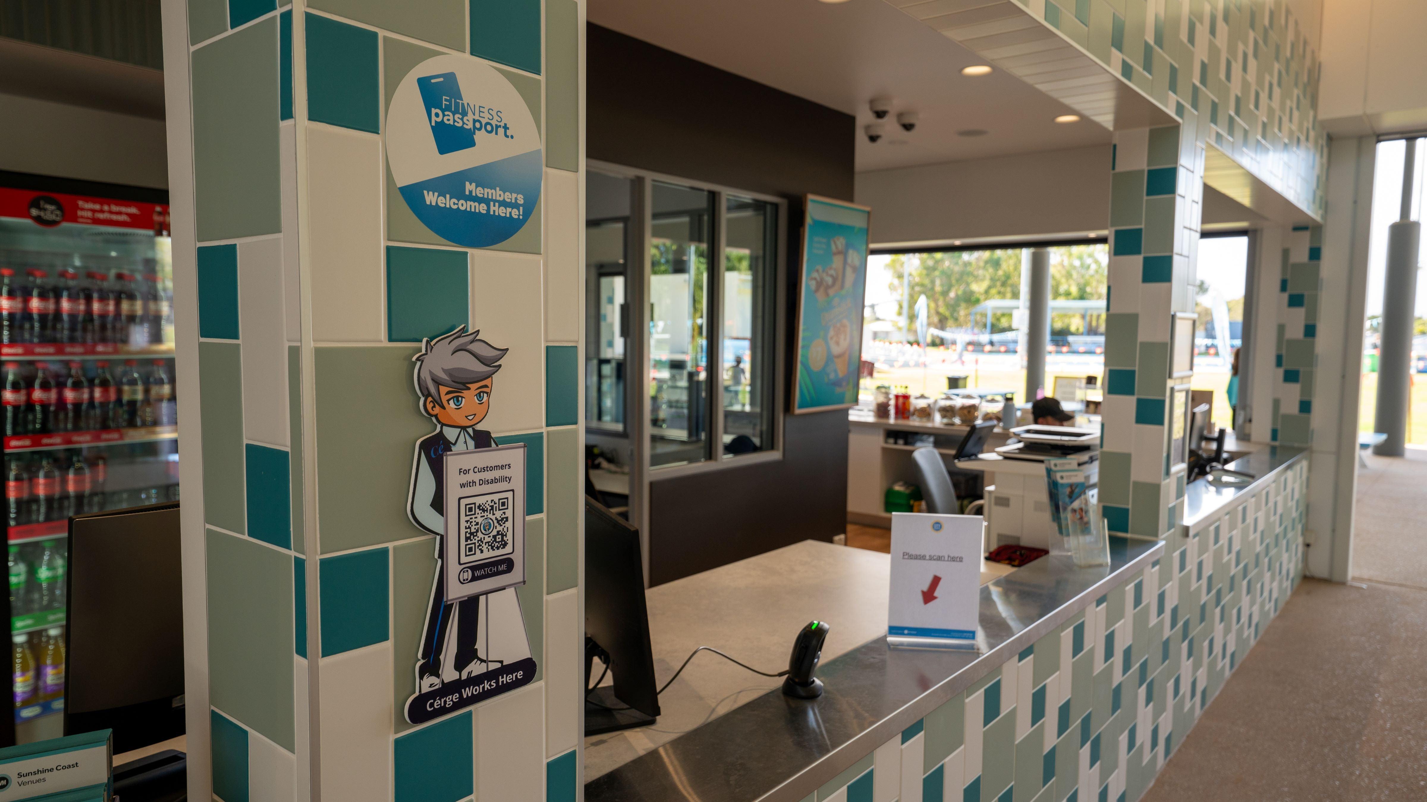 Kawana Aquatic Centre stage two redevelopment complete August 2025 - entering the centre