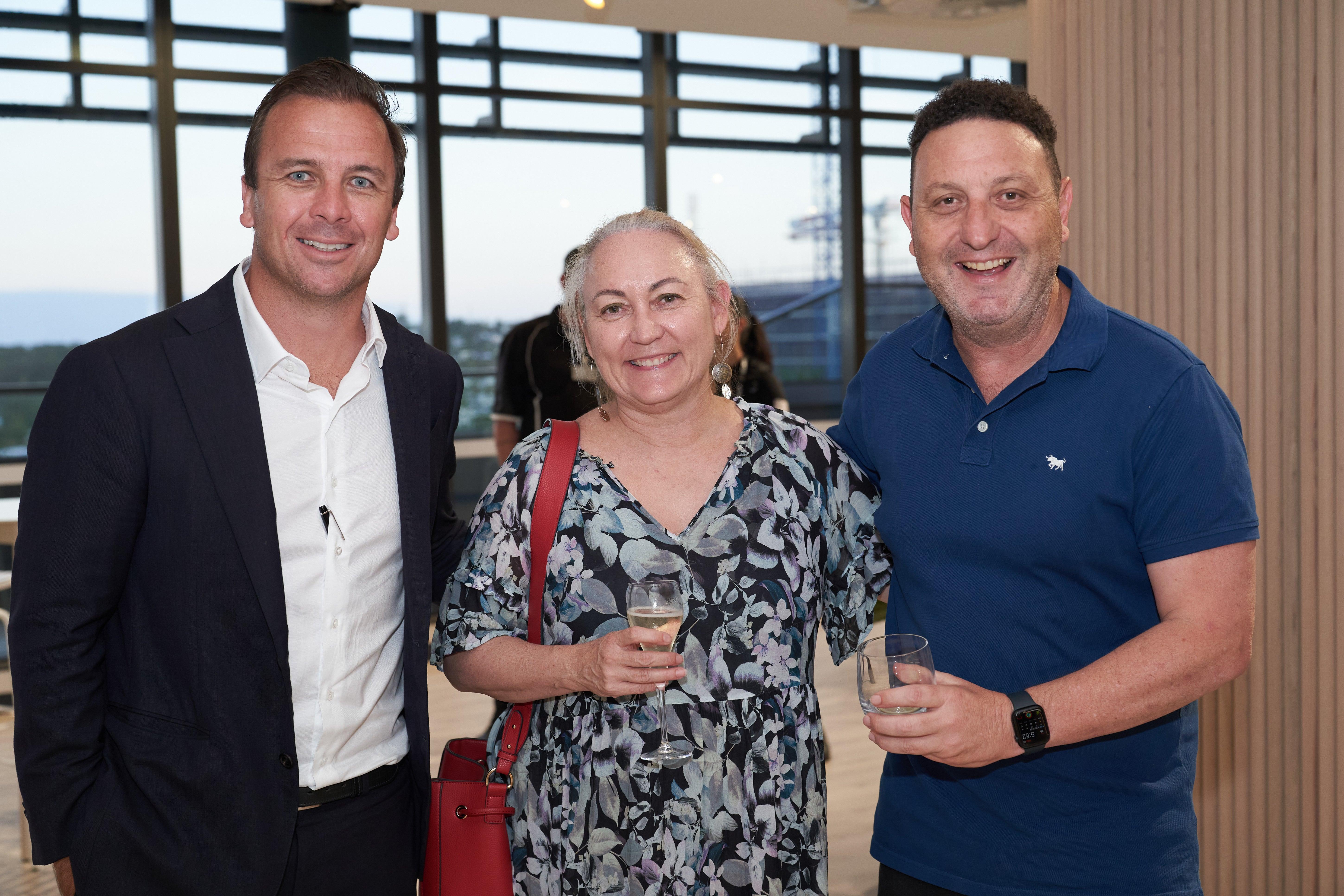 Dan Sowden Ray White, Rebecca Grisman and Peppi Bueti Sunny Comms