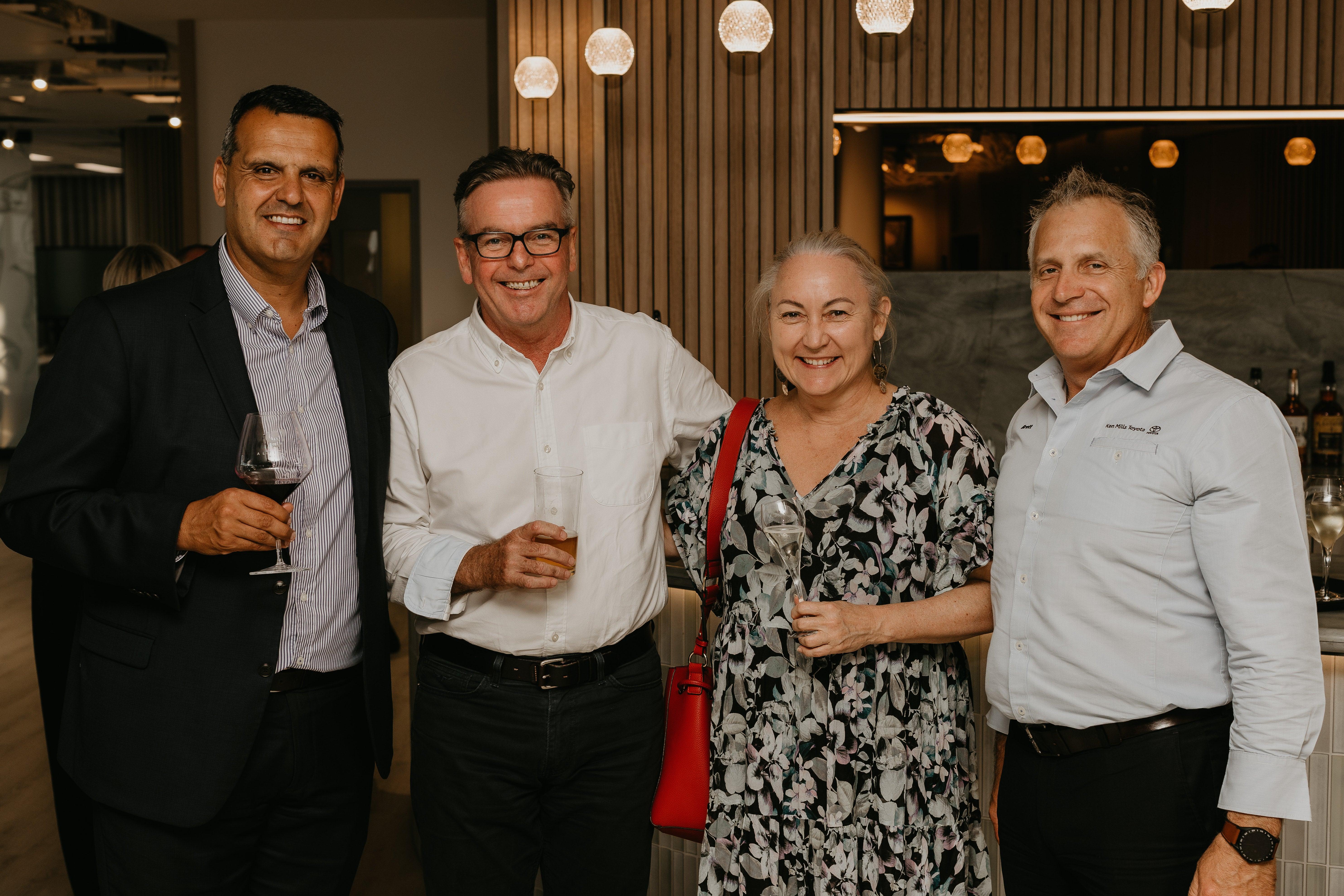 Peter Saba, Brendan Bathersby Wishlist, Rebecca Grisman Coast 2 Bay Housing Group and Brett Mills Ken Mills Toyota