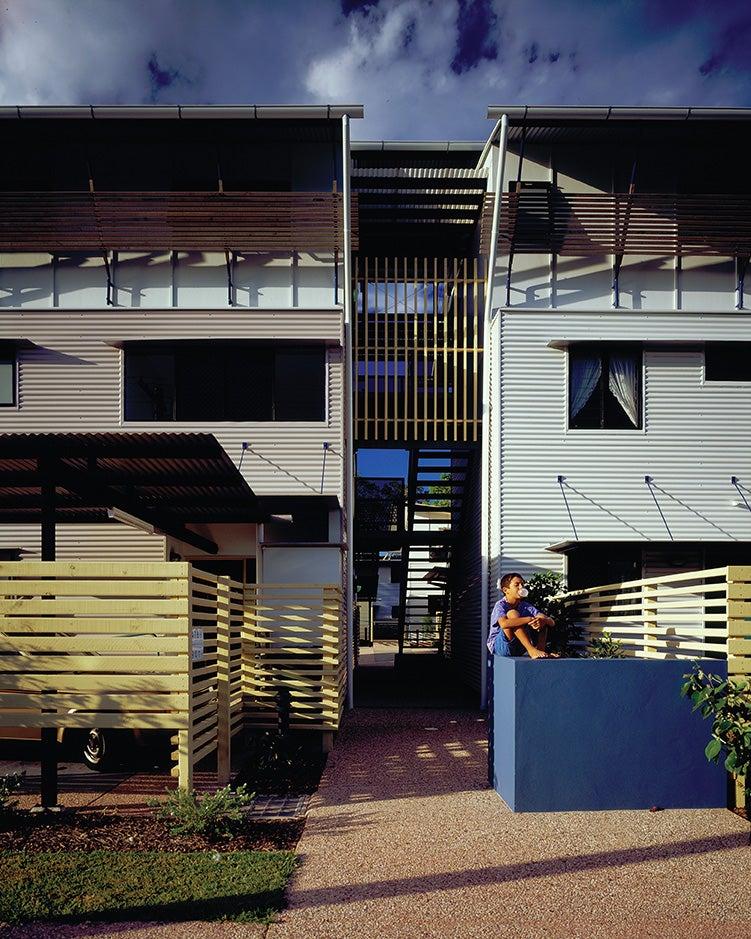 Cotton Tree Pilot Housing Project by Clare Design
Photographer: Richard Stringer