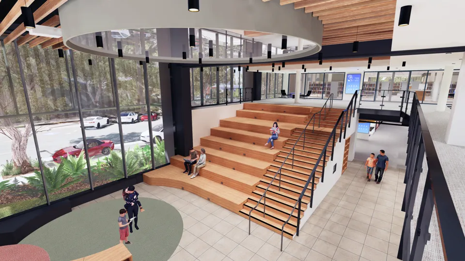 An image about Caloundra’s new Library+